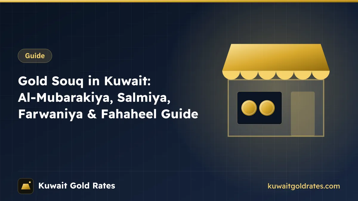 Gold Souq in Kuwait: Al-Mubarakiya, Salmiya, Farwaniya & Fahaheel Guide